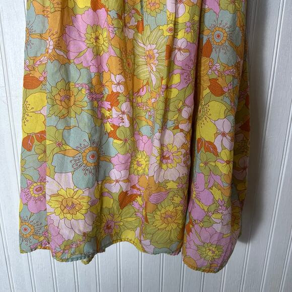 Show Me Your Mumu Annalynne Mini Dress Groovy Blooms - Picture 6 of 7